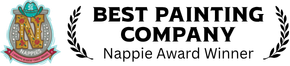 BEST PAINTING COMPANY – Nappie Logo – Black – Wide
